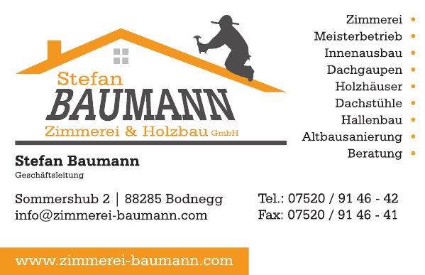 Zimmerei Baumann aus Bodnegg